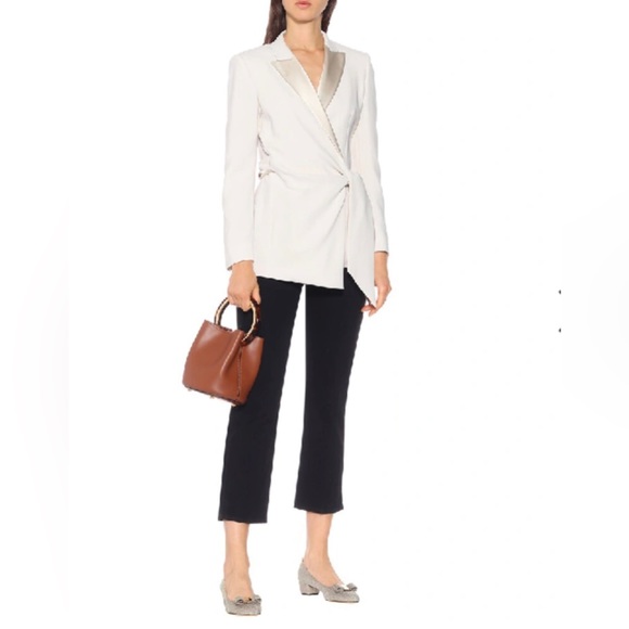 Salvatore Ferragamo Erice Vara Bow Silver Glitter Calf Leather Pumps 10B $895 - Picture 16 of 17